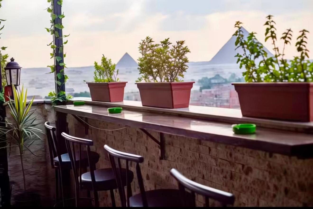 Topaz Pyramids View Inn Kafrat al Jabal Екстер'єр фото