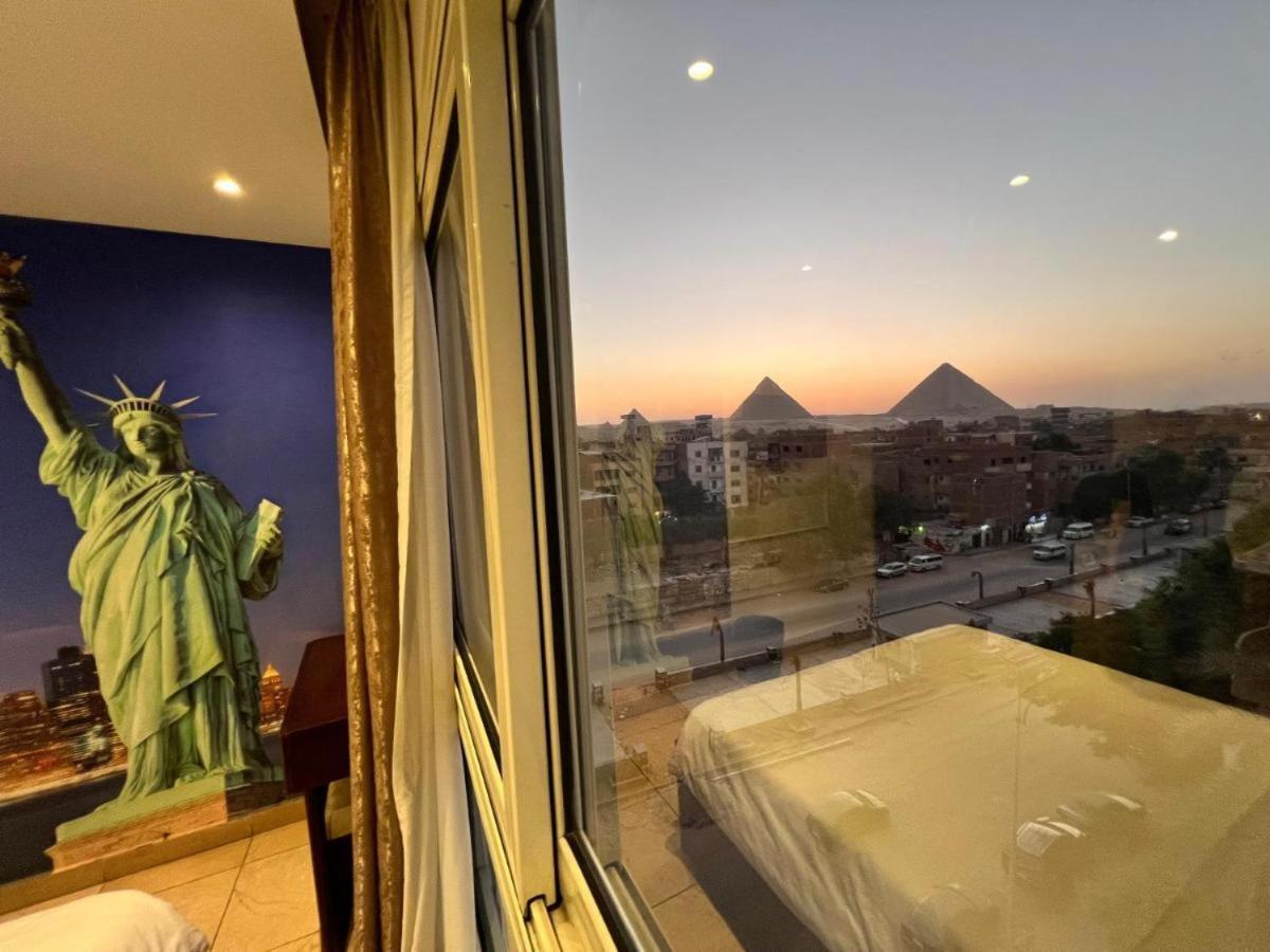 Topaz Pyramids View Inn Kafrat al Jabal Екстер'єр фото